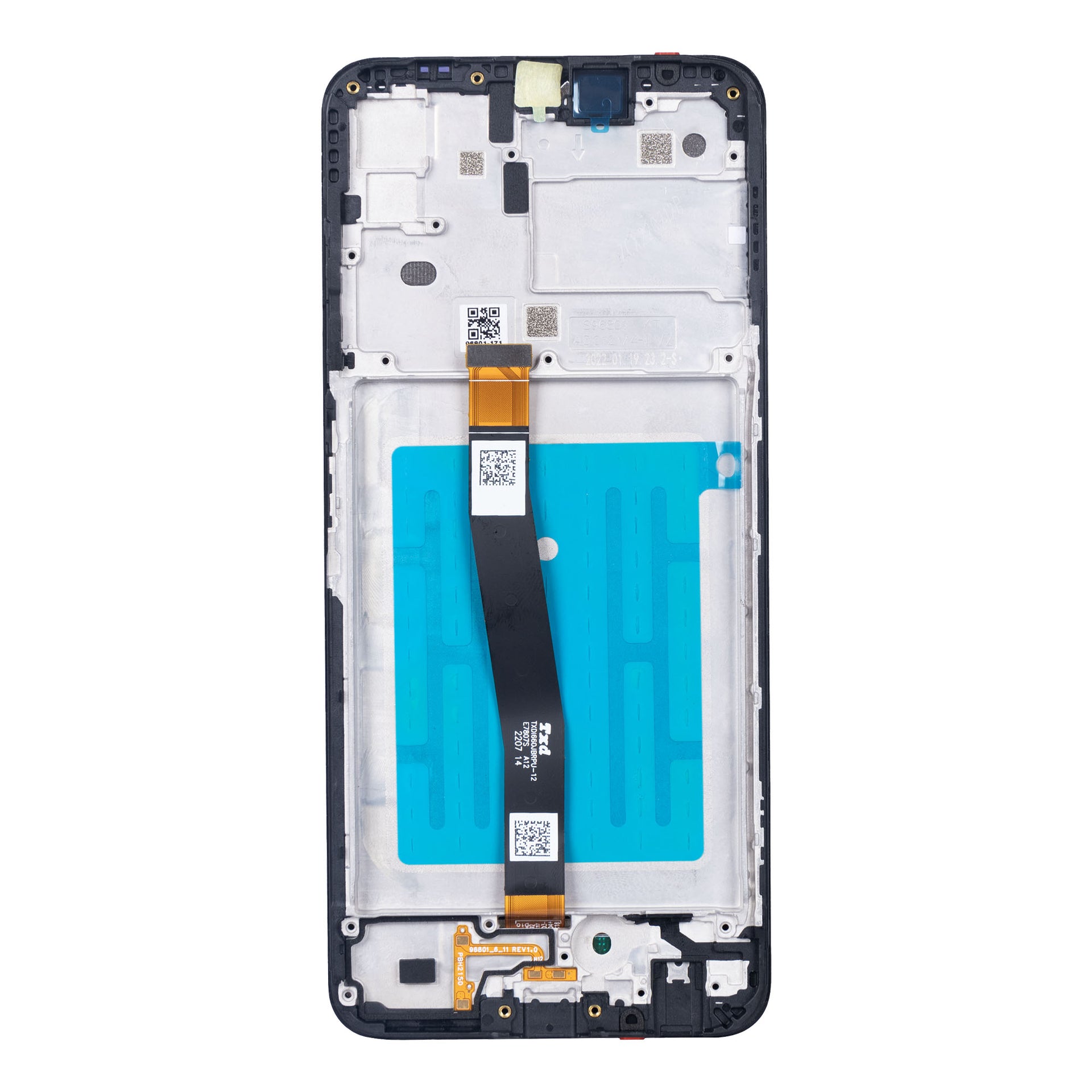 Samsung Galaxy A22 5G A226B Display And Digitizer With Frame Black OEM