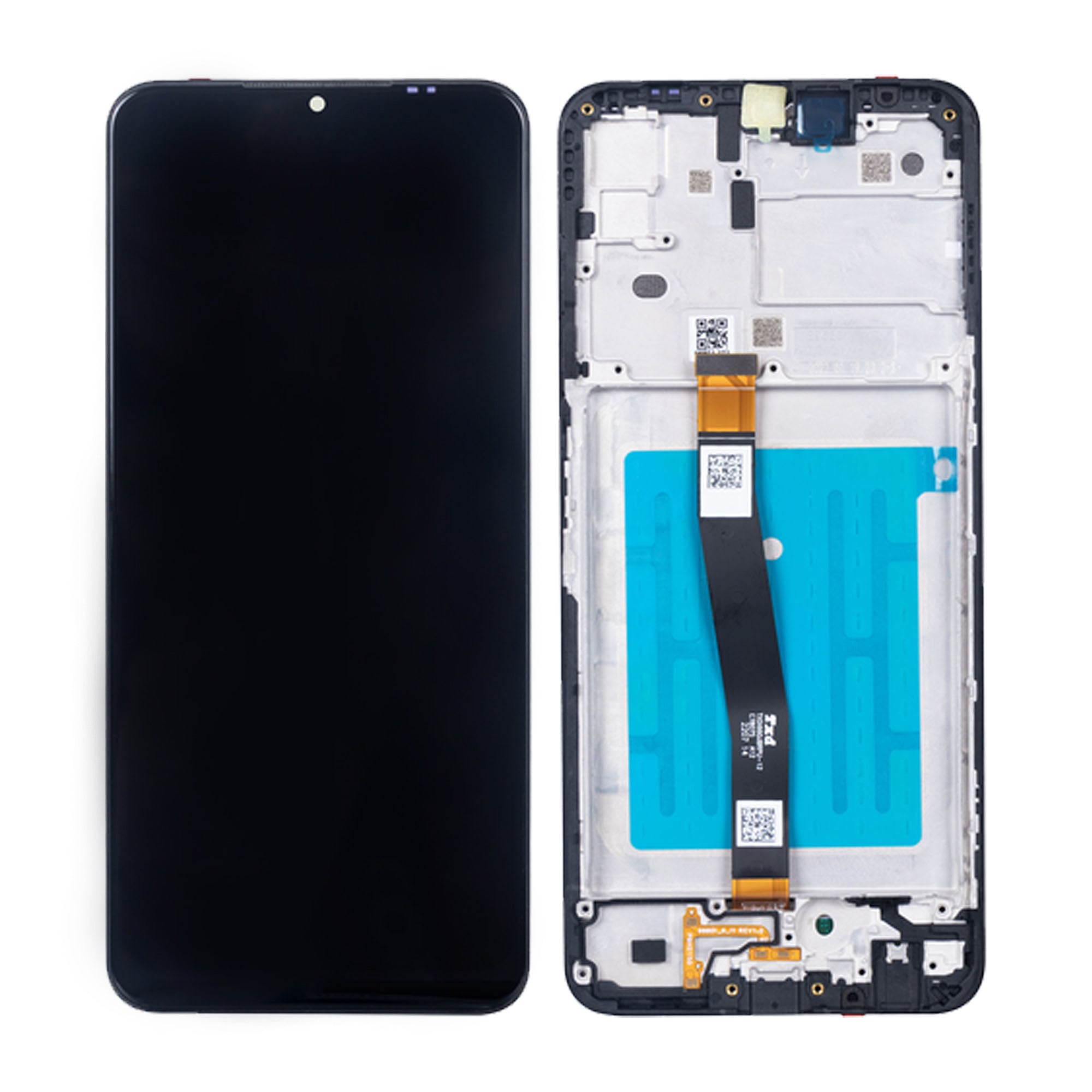 Samsung Galaxy A22 5G A226B Display And Digitizer With Frame Black OEM