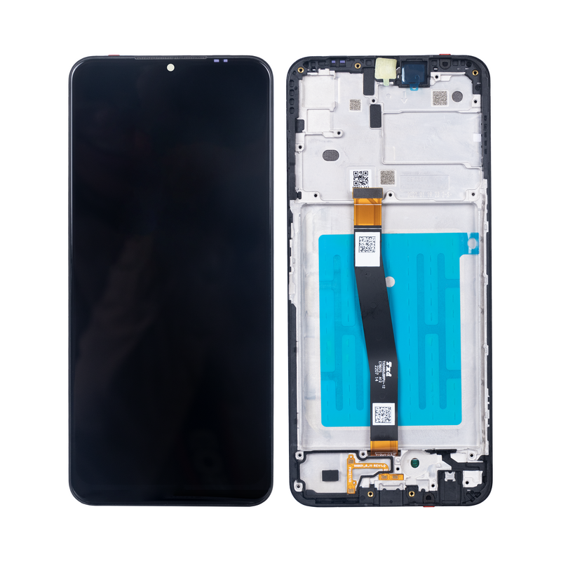 Samsung Galaxy A22 5G A226B Display And Digitizer With Frame Black OEM