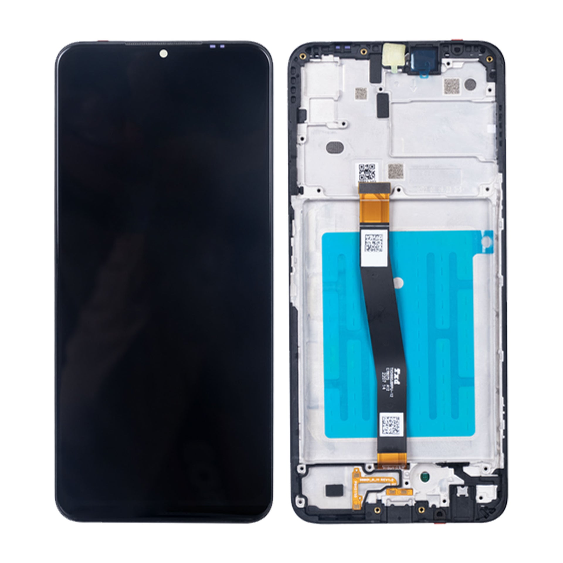 Samsung Galaxy A22 5G A226B Display And Digitizer With Frame Black OEM