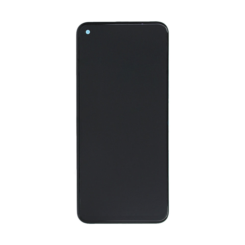 Realme 8 5G, Narzo 30 5G Display And Digitizer With Frame Silver OEM