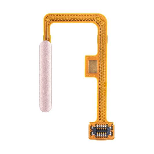 Xiaomi 11 Lite 5G NE Fingerprint Sensor Flex With Power Button Peach Pink Compatible