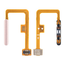 Xiaomi 11 Lite 5G NE Fingerprint Sensor Flex With Power Button Peach Pink Compatible