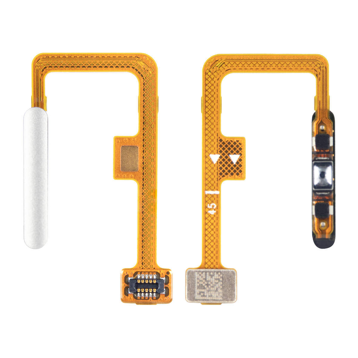 Xiaomi 11 Lite 5G NE Fingerprint Sensor Flex With Power Button Snowflake White Compatible