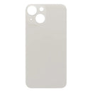 For Apple iPhone 13 Mini Back Glass, Enlarged Camera Frame Starlight Compatible