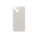 For Apple iPhone 13 Mini Back Glass, Enlarged Camera Frame Starlight Compatible
