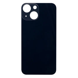 For Apple iPhone 13 Mini Back Glass, Enlarged Camera Frame Midnight Compatible