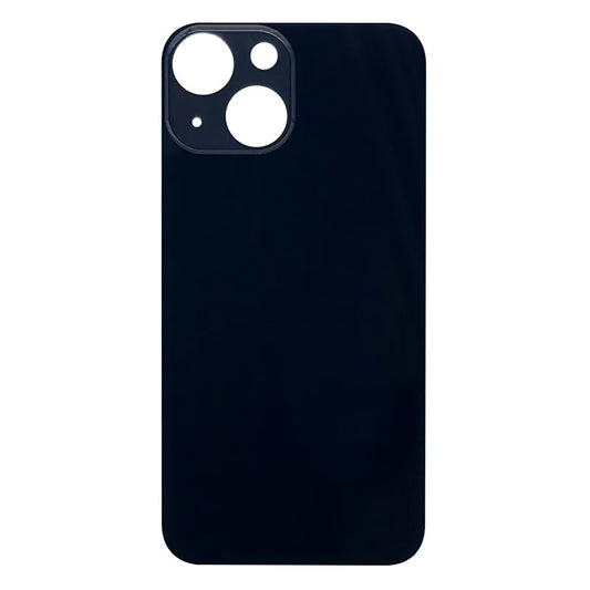 For Apple iPhone 13 Mini Back Glass, Enlarged Camera Frame Midnight Compatible