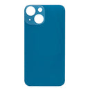 For Apple iPhone 13 Mini Back Glass, Enlarged Camera Frame Blue Compatible
