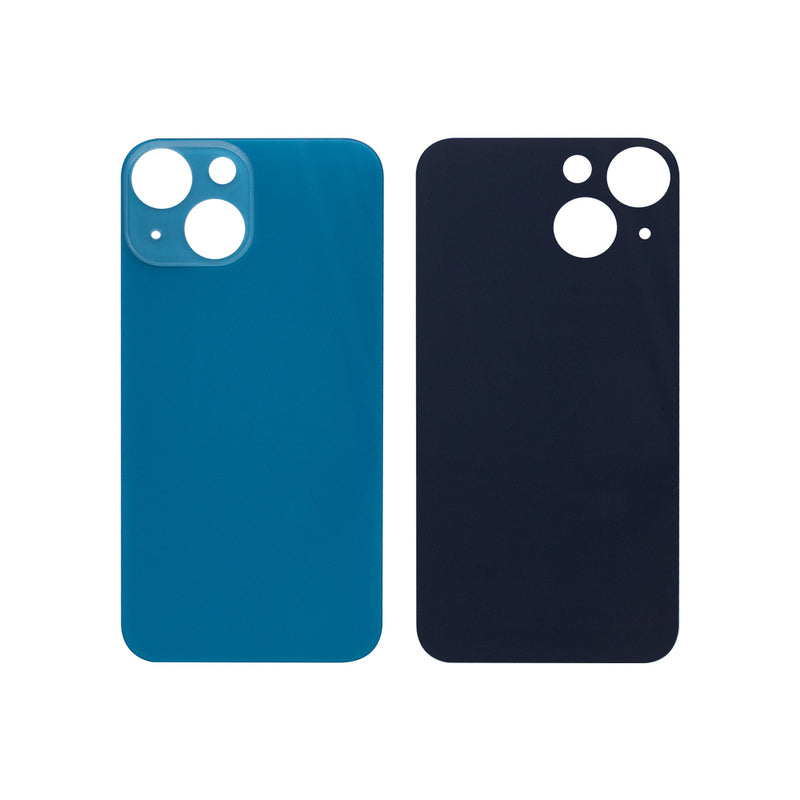 For iPhone 13 Mini Extra Glass Blue (Enlarged Camera Frame)