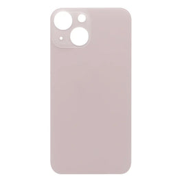 For Apple iPhone 13 Mini Back Glass, Enlarged Camera Frame Pink Compatible