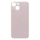 For Apple iPhone 13 Mini Back Glass, Enlarged Camera Frame Pink Compatible