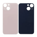 For Apple iPhone 13 Mini Back Glass, Enlarged Camera Frame Pink Compatible