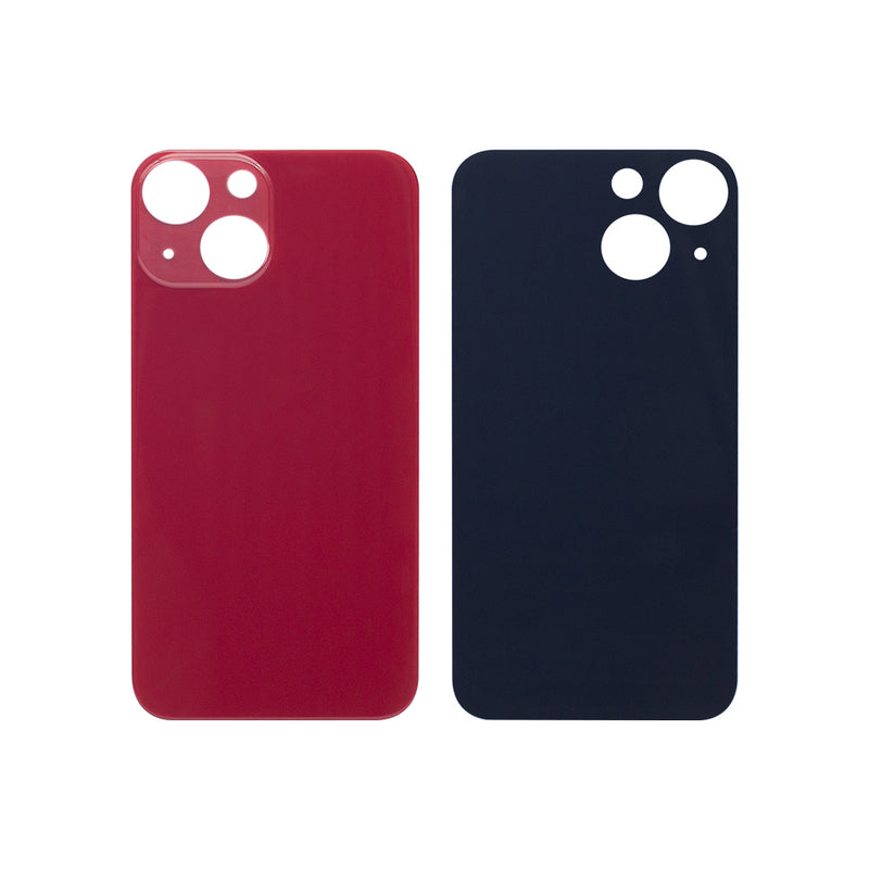 For iPhone 13 Mini Extra Glass Red (Enlarged Camera Frame)