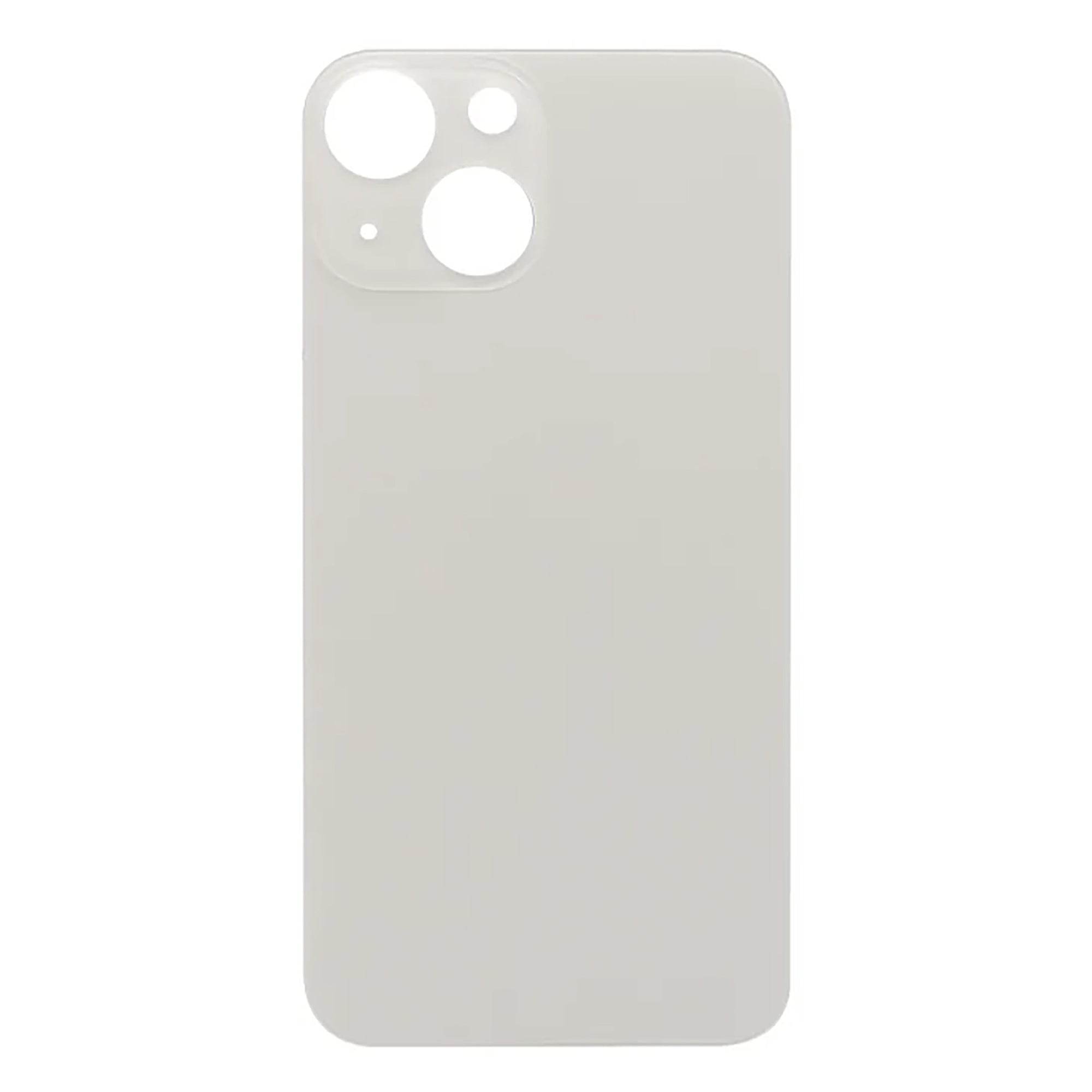 For Apple iPhone 13 Back Glass, Enlarged Camera Frame Starlight Compatible