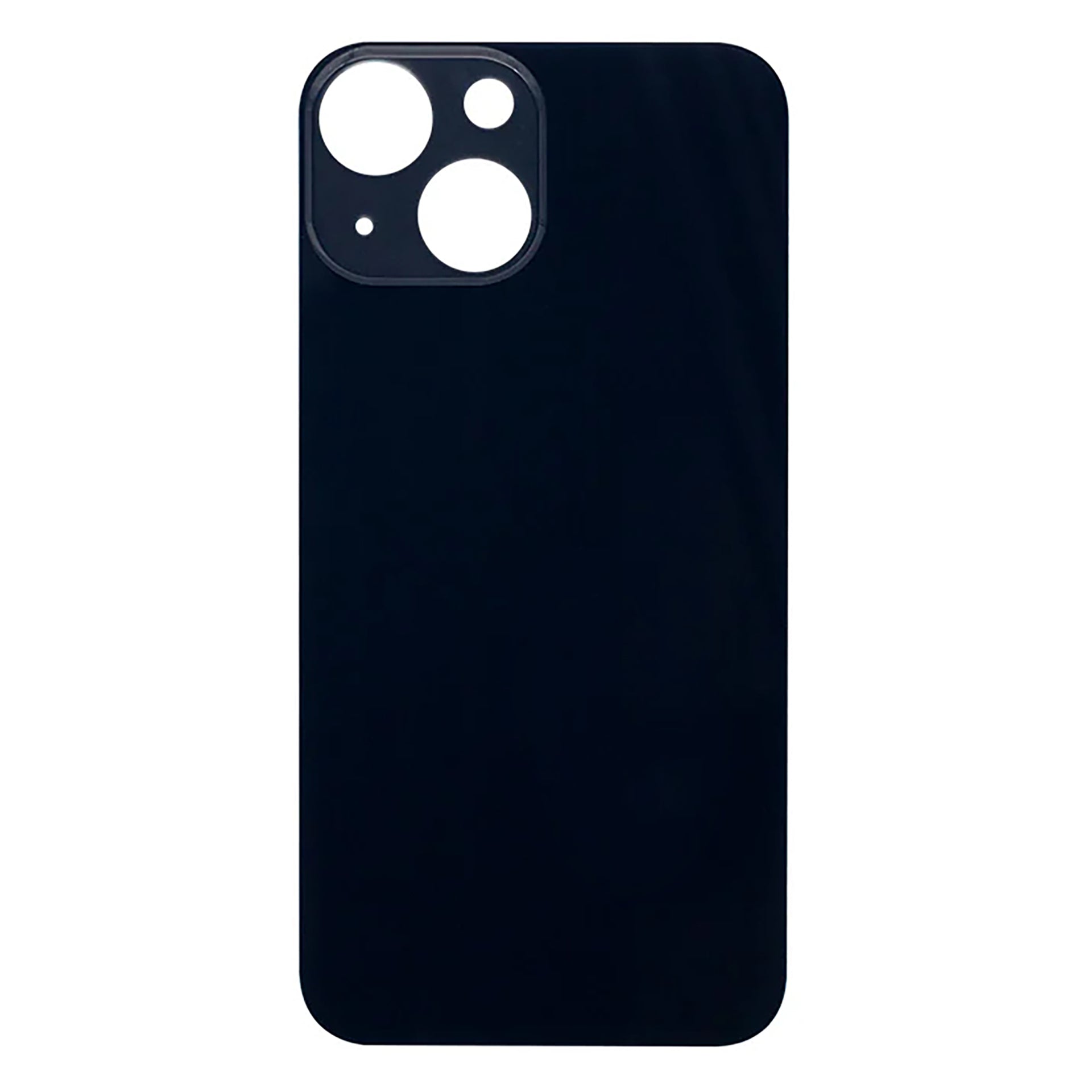 For Apple iPhone 13 Back Glass, Enlarged Camera Frame Midnight Compatible