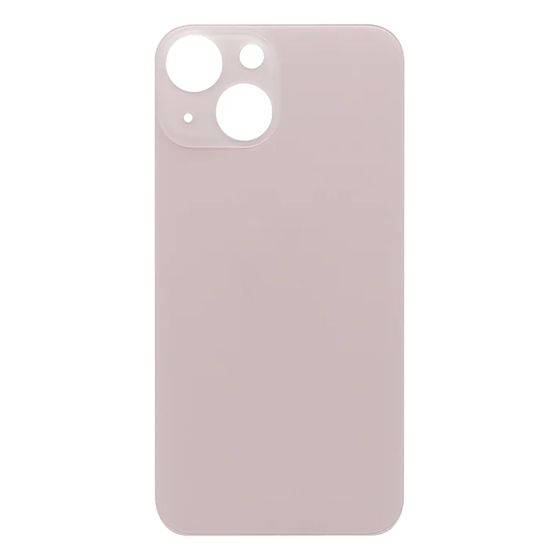 For Apple iPhone 13 Back Glass, Enlarged Camera Frame Pink Compatible