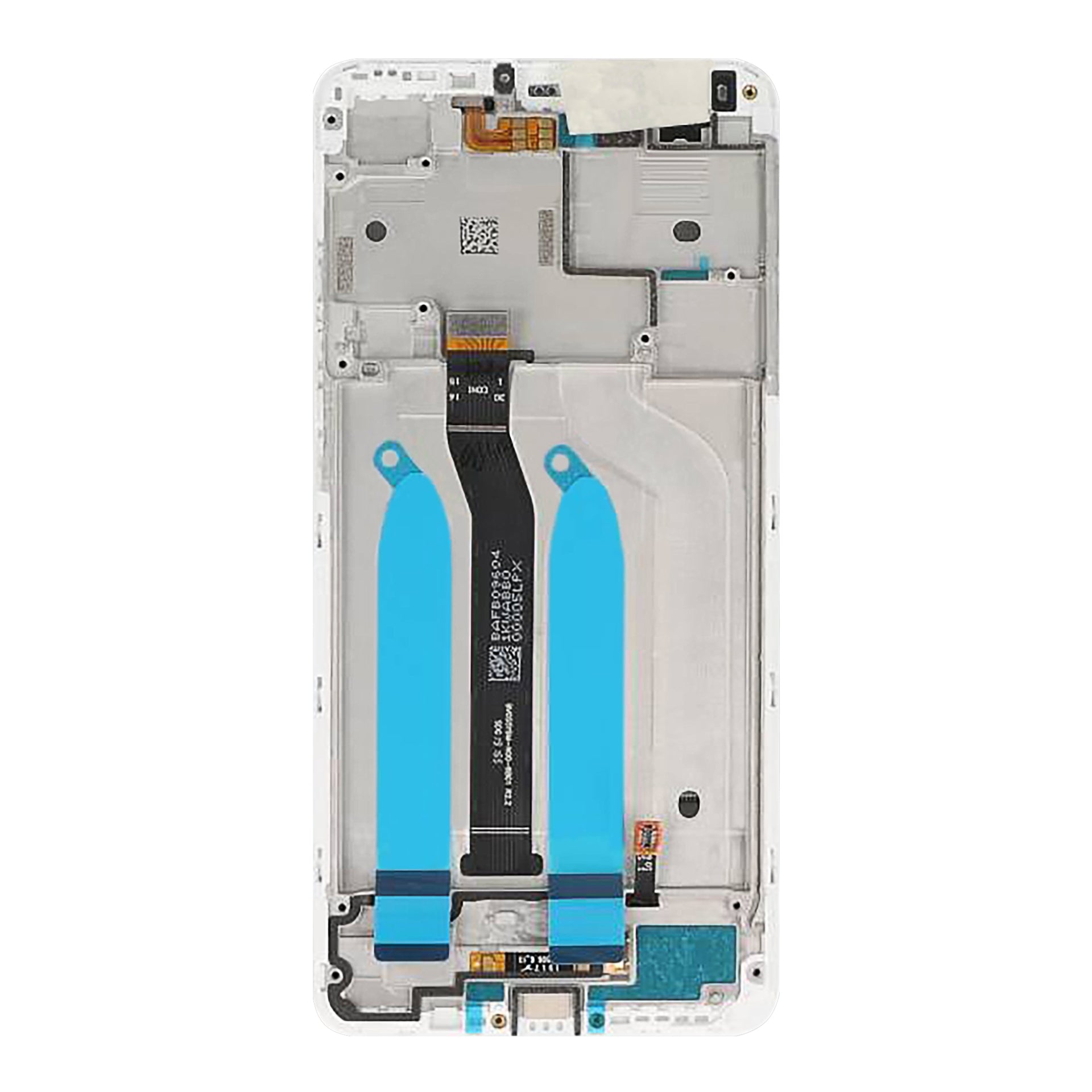 Xiaomi Redmi 6A Display And Digitizer With Fame White Service Pack