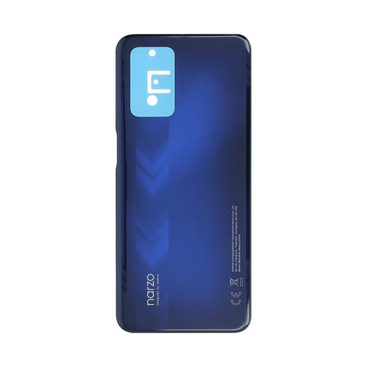 Realme Narzo 30 5G Back Cover Without Lens Racing Blue OEM