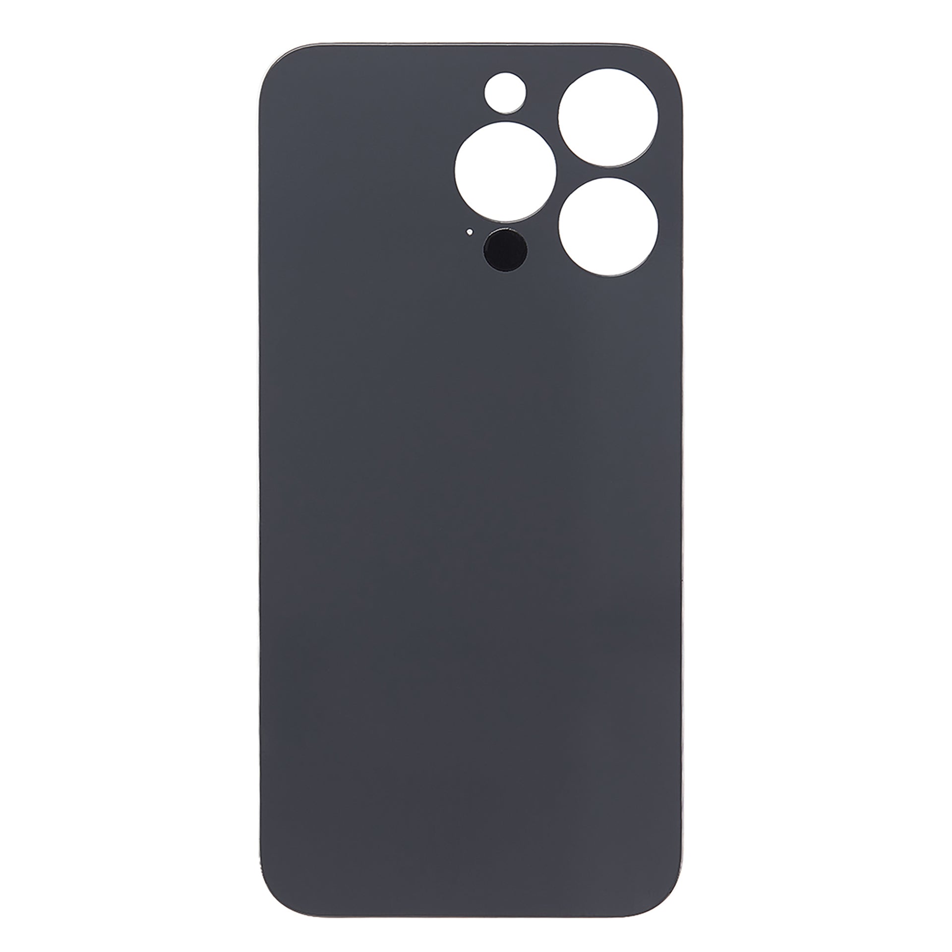 For Apple iPhone 13 Pro Back Glass, Enlarged Camera Frame Graphite Compatible