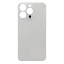 For Apple iPhone 13 Pro Back Glass, Enlarged Camera Frame Silver Compatible