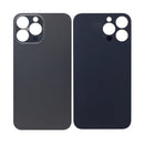 For Apple iPhone 13 Pro Max Back Glass, Enlarged Camera Frame Graphite Compatible