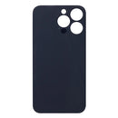 For Apple iPhone 13 Pro Max Back Glass, Enlarged Camera Frame Sierra Blue Compatible
