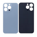 For Apple iPhone 13 Pro Max Back Glass, Enlarged Camera Frame Sierra Blue Compatible