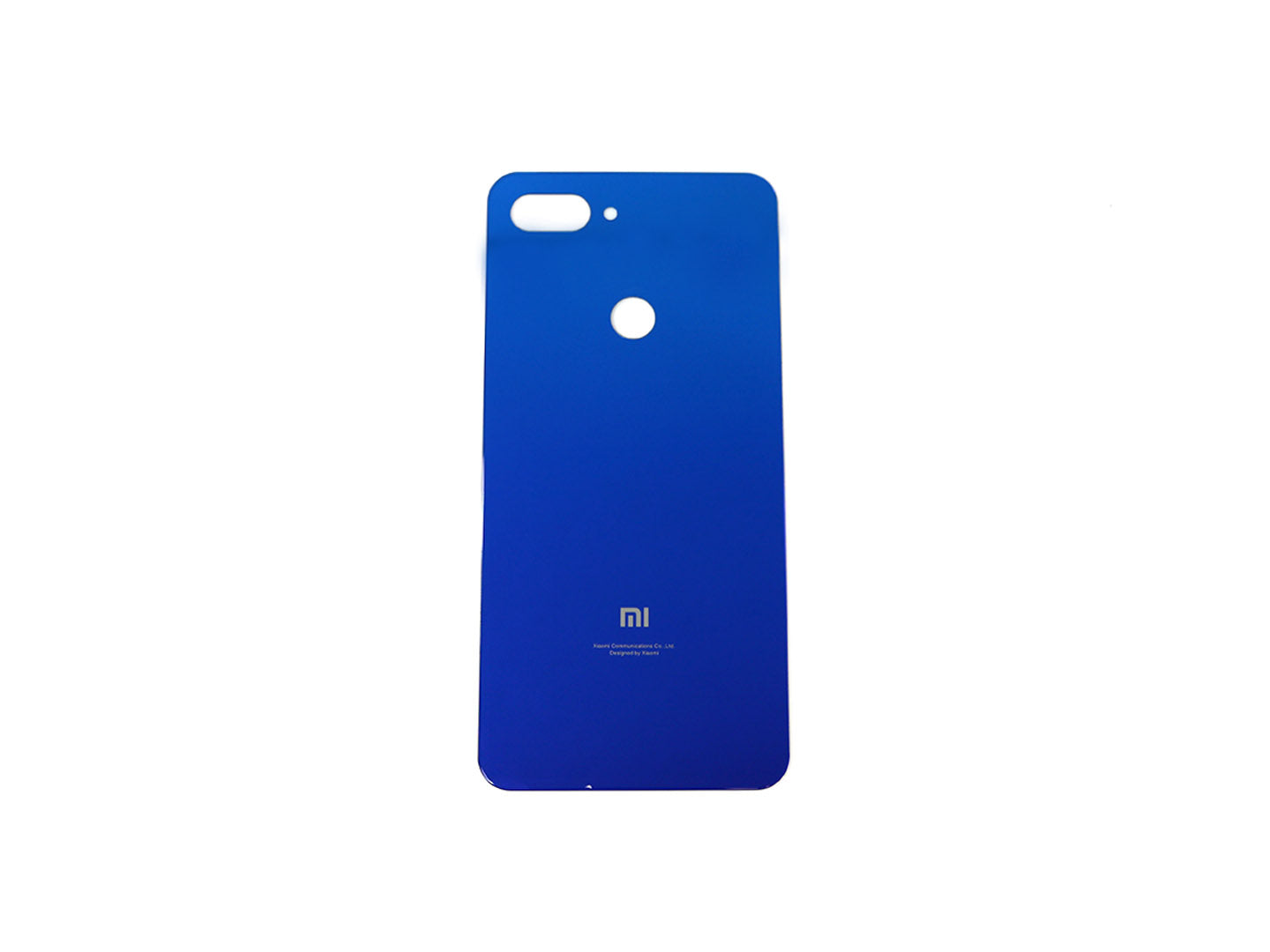 Xiaomi Mi 8 Lite Back Cover Without Lens Aurora Blue OEM