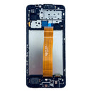 Samsung Galaxy M12 M127F Display And Digitizer With Frame Black Service Pack