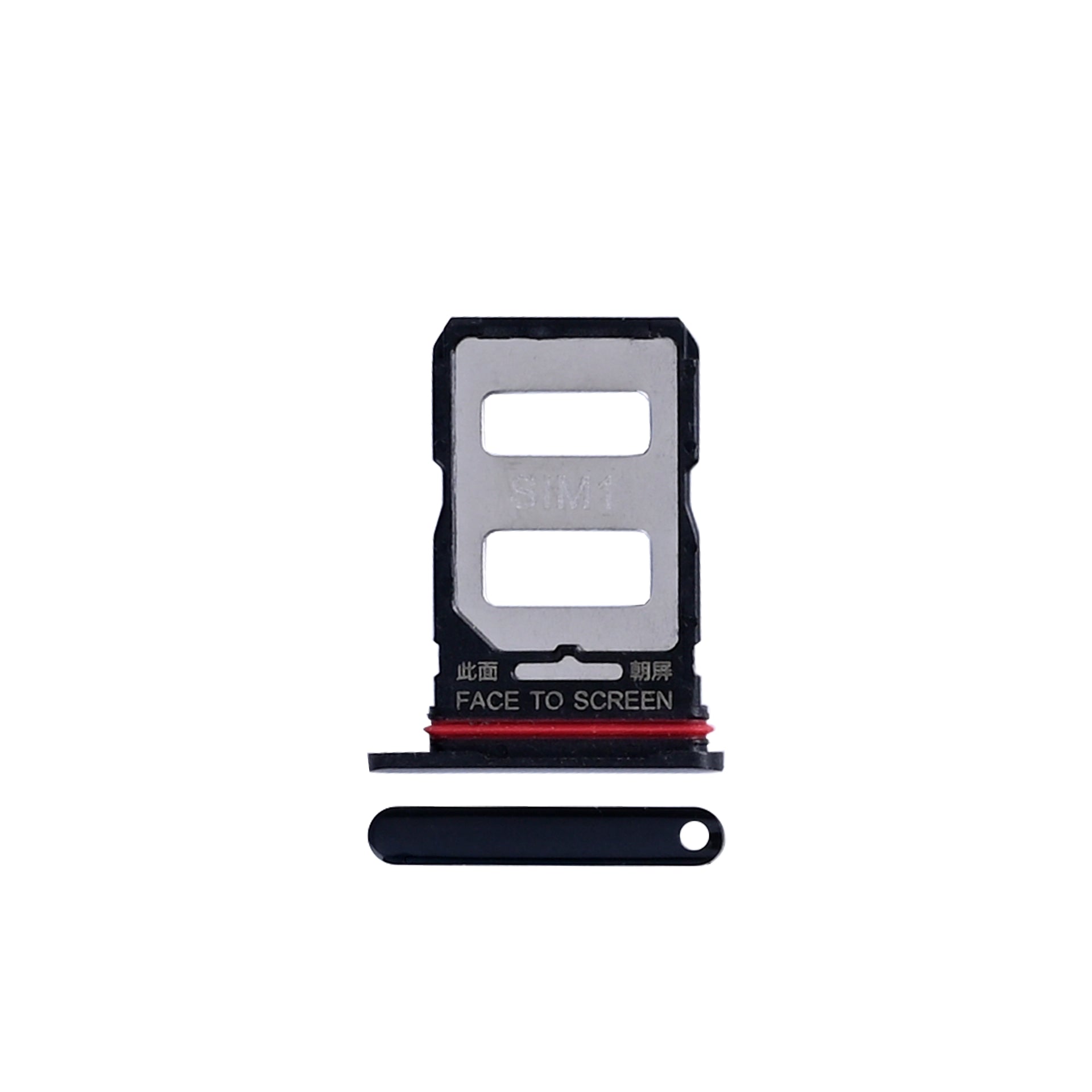 Xiaomi 12T 5G, 12T Pro 5G Sim Card Holder Black OEM