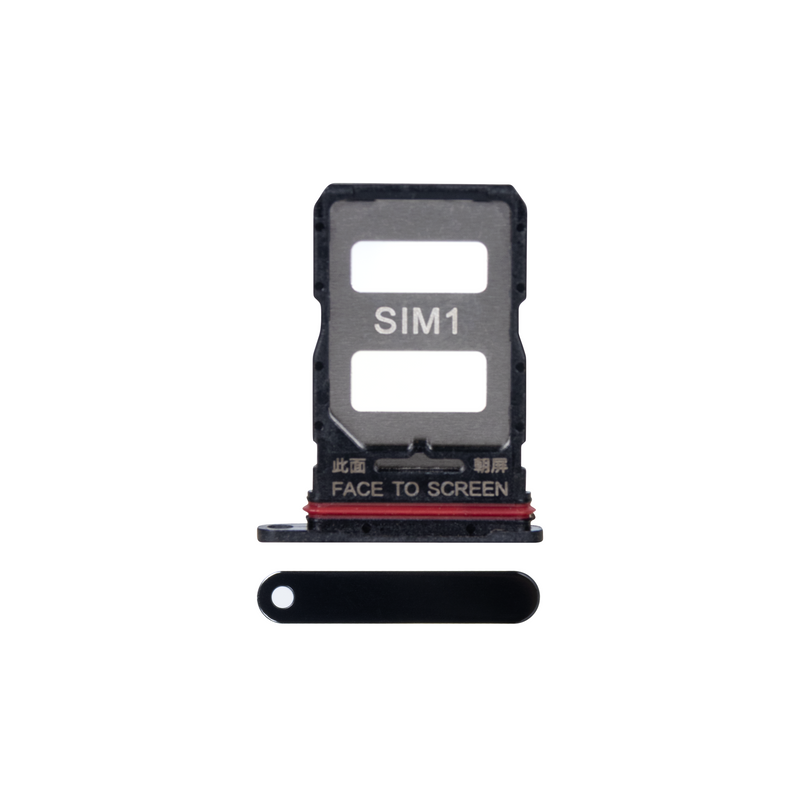 Xiaomi 12T 5G (22071212AG), 12T Pro 5G (22081212UG) Sim Card Holder Black OEM