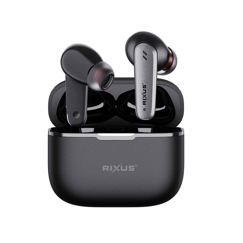 Rixus RXBH33 HIFI Sound Earbuds Wireless Headset Black