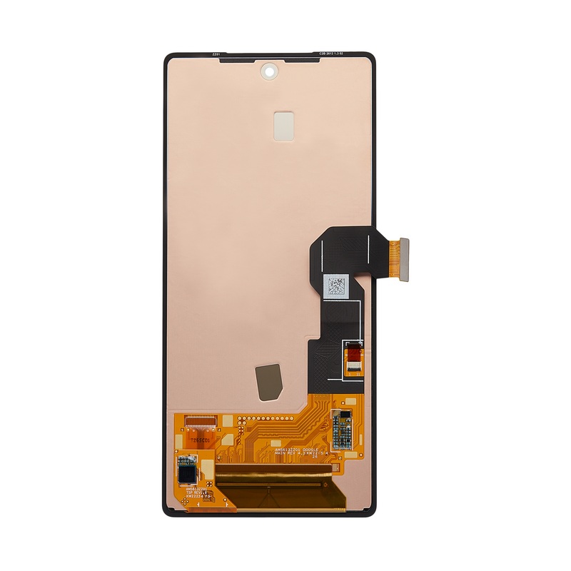 Google Pixel 6A Display And Digitizer Without Frame Black Service Pack