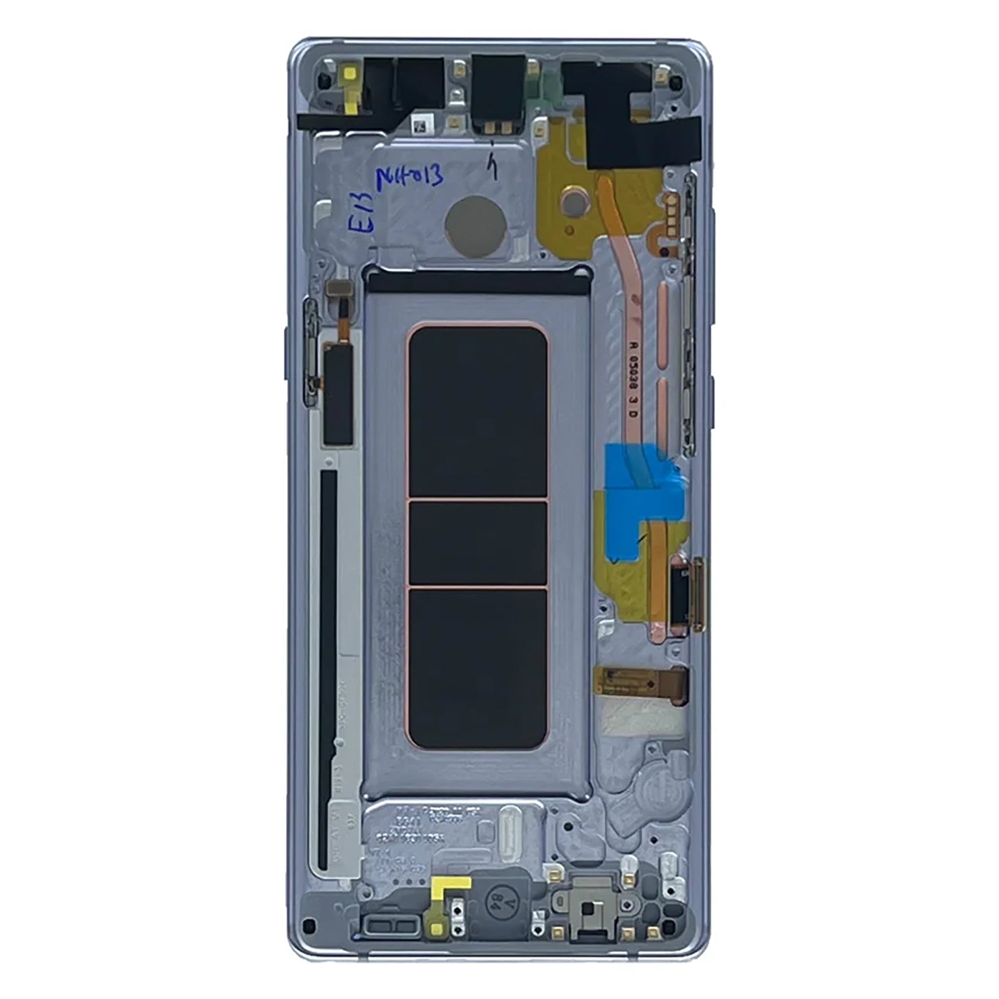 Samsung Galaxy Note 8 N950F Display And Digitizer With Frame Orchid Grey Service Pack