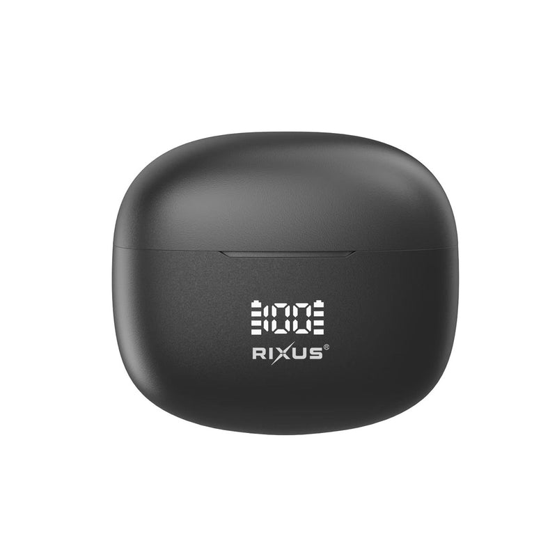 Rixus RXBH42 HIFI Sound Earbuds Wireless Headset Black