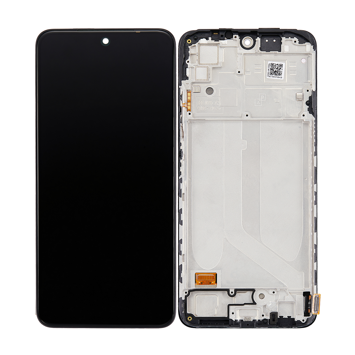 Xiaomi Redmi Note 10, Note 10S Display And Digitizer With Frame Onyx Grey OEM