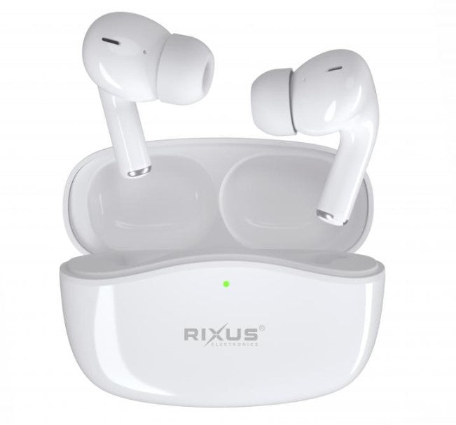 Rixus RXBT809A Crystal Clear Wireless Earphone White