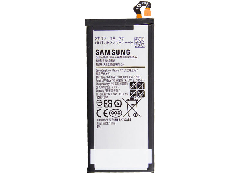 Samsung Galaxy A7 A720F (2017), J7 J730F (2017), J7 Pro Battery EB-BA720ABE (OEM)