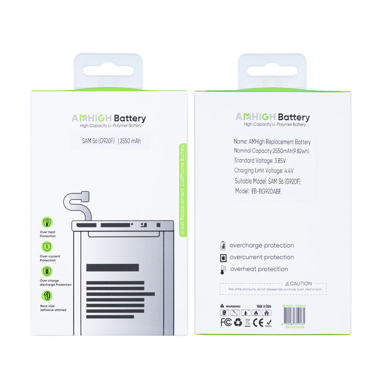Samsung Galaxy S6 G920 Battery EB-BG920ABE (OEM)