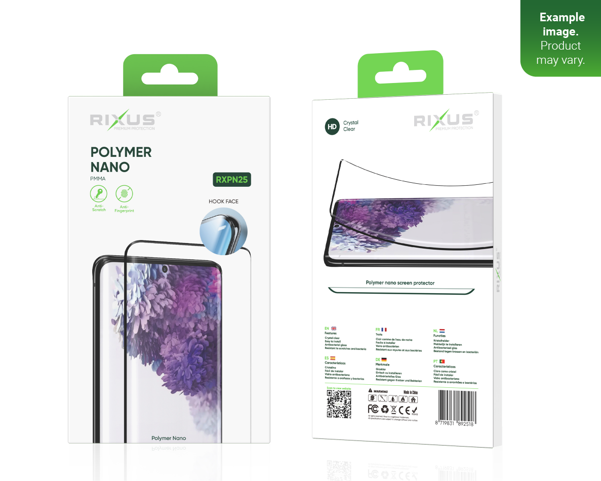 Rixus Polymer Nano Glass For Samsung Galaxy S21 Plus 5G