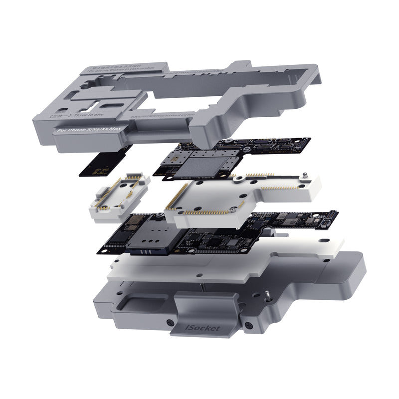 Qianli iSocket Motherboard Layered Test Frame For iPhone X / XS / XS Max