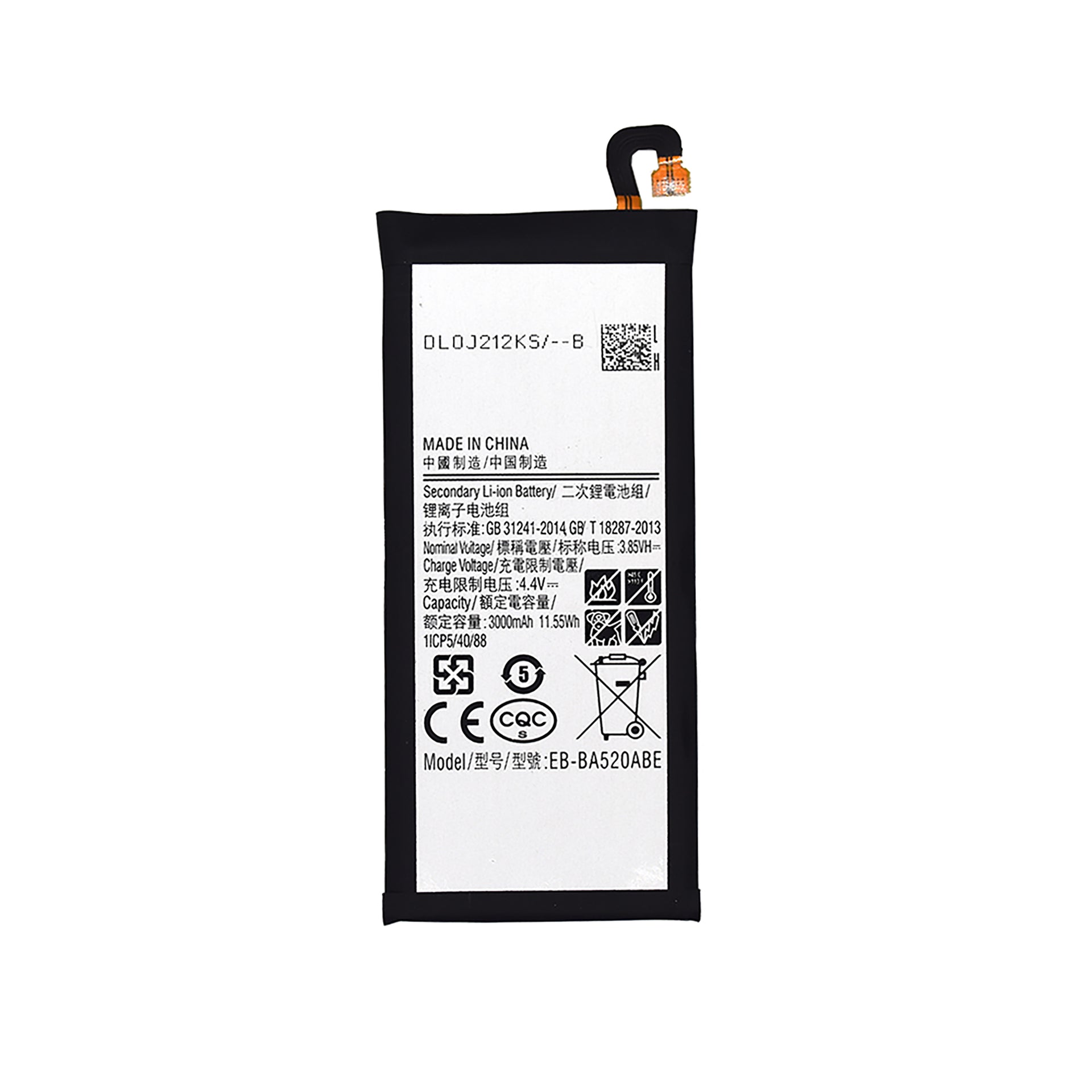 Samsung Galaxy A5 A520F (2017), J5 J530F (2017) Battery EB-BA520ABE OEM