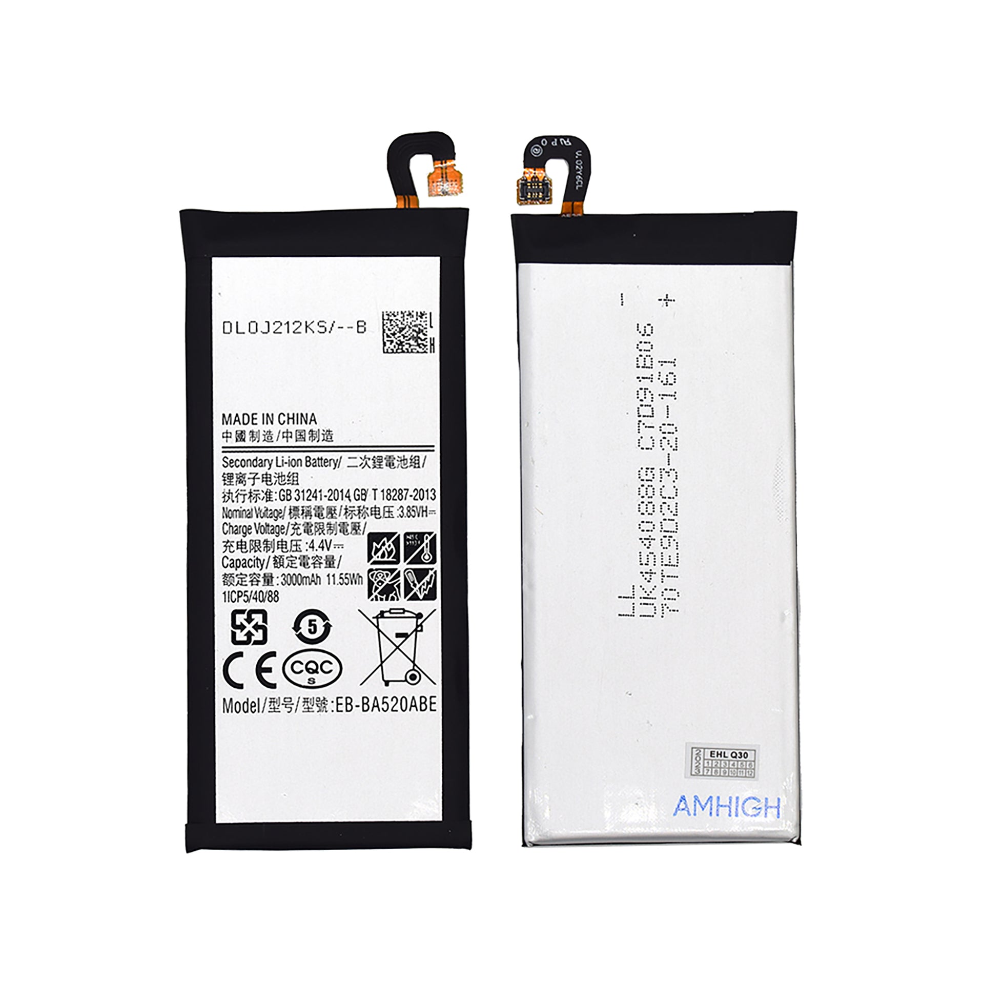 Samsung Galaxy A5 A520F (2017), J5 J530F (2017) Battery EB-BA520ABE OEM