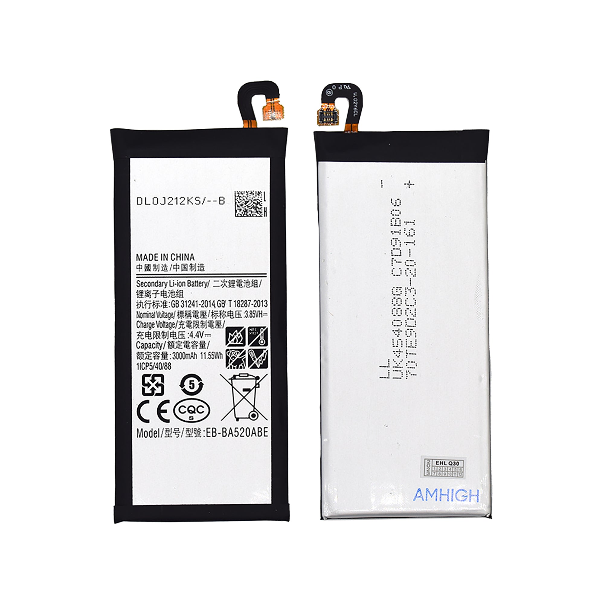 Samsung Galaxy A5 A520F (2017), J5 J530F (2017) Battery EB-BA520ABE OEM
