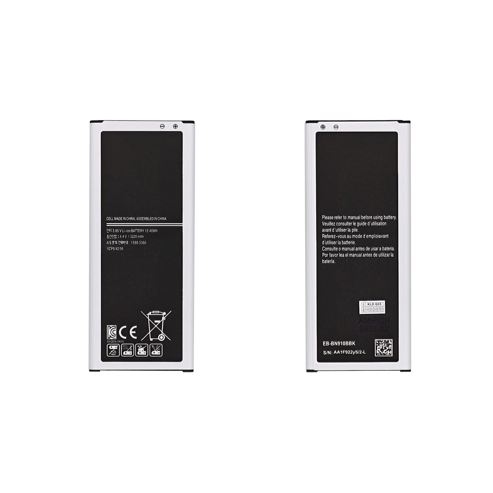 Samsung Galaxy Note 4 N910 Battery EB-BN910BBE OEM