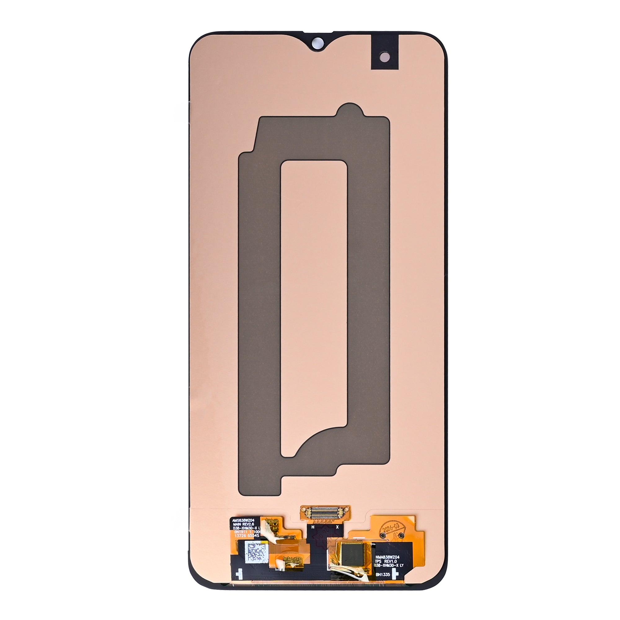 Samsung Galaxy M21 M215F, M30 M305F, M30s M307F, M31 M315F Display And Digitizer Without Frame Black Soft-OLED