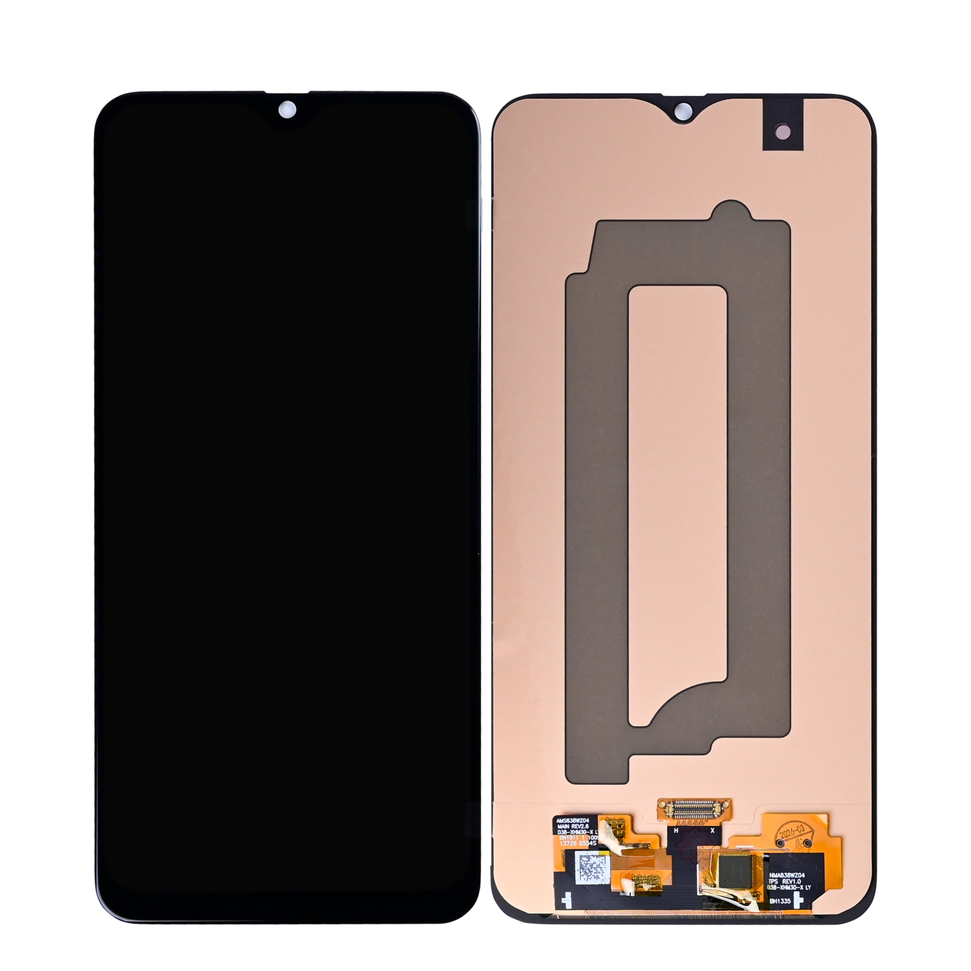 Samsung Galaxy M21 M215F, M30 M305F, M30s M307F, M31 M315F Display And Digitizer Without Frame Black Soft-OLED