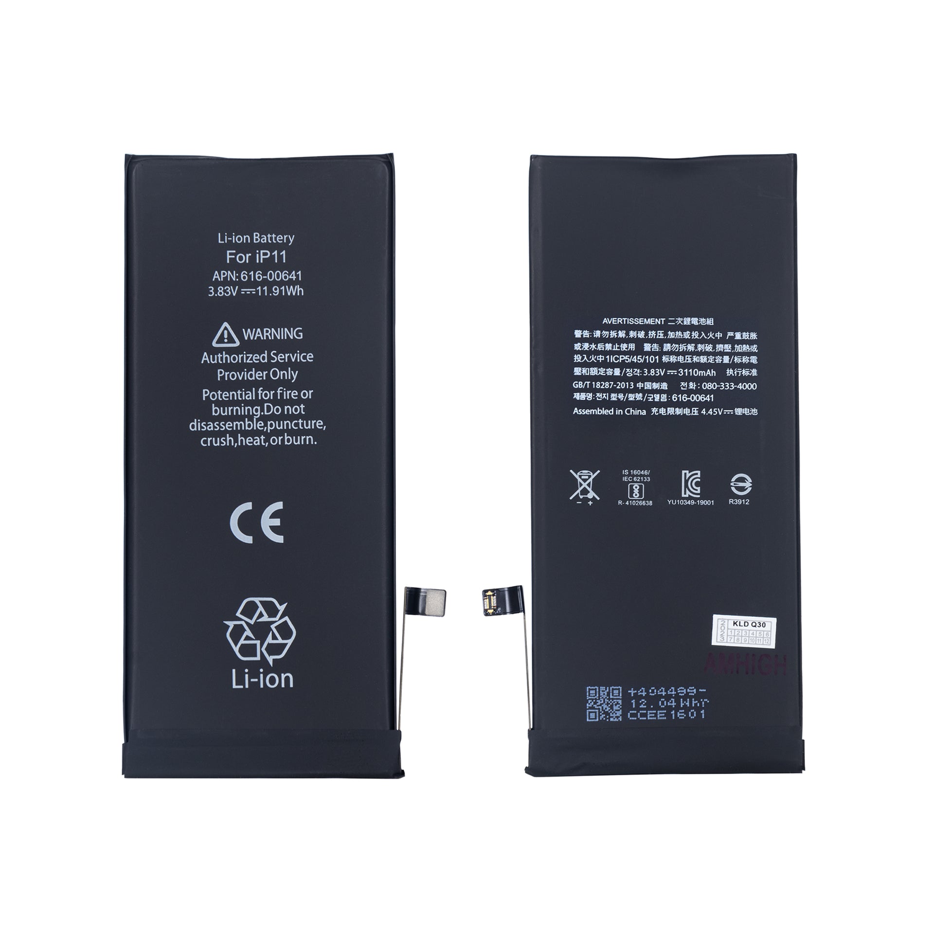 For Apple iPhone 11 Battery With TI-Chip OEM