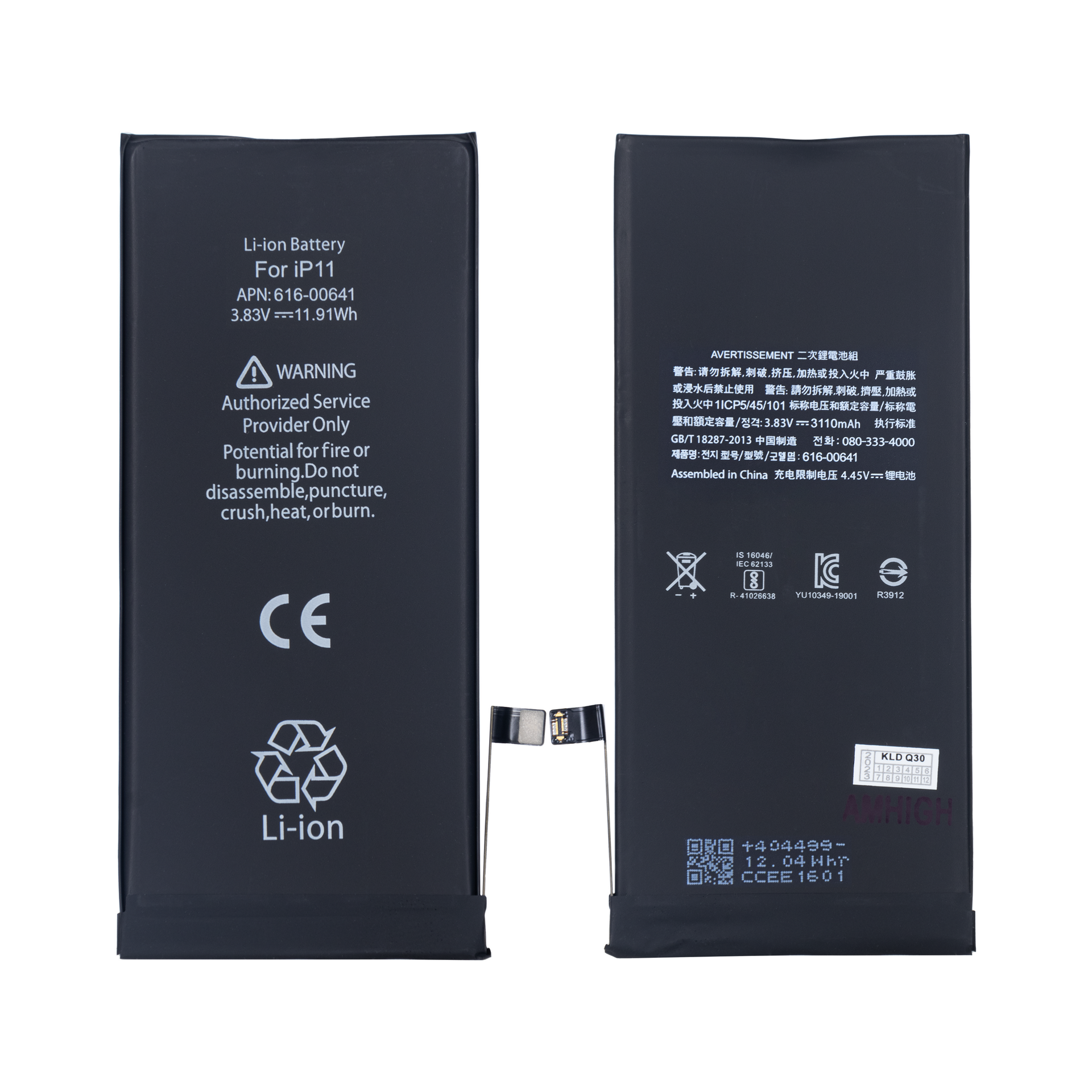 For Apple iPhone 11 Battery With TI-Chip OEM